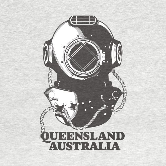 Queensland Australia Diving poster by nickemporium1